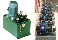 230V electric hydraulic pump, 700bar, oil tank 1800cm³, 00046